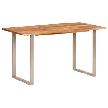 Esstisch 140×70×76 cm Akazie-Massivholz
