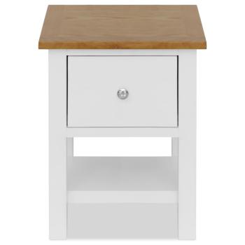 Nachttisch 36x30x47 cm Massivholz Eiche 