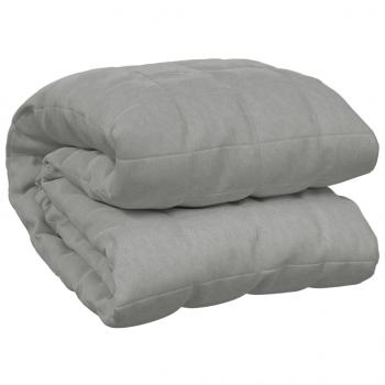 Gewichtsdecke Grau 122x183 cm 5 kg Stoff