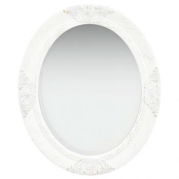 ARDEBO.de - Wandspiegel im Barock-Stil 50x60 cm Weiß