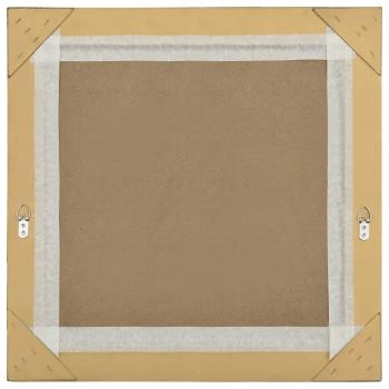 Wandspiegel im Barock-Stil 60x60 cm Golden