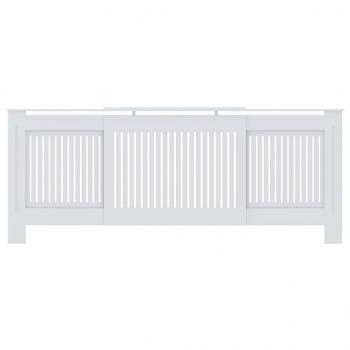 MDF Heizkörperverkleidung Weiß 205 cm