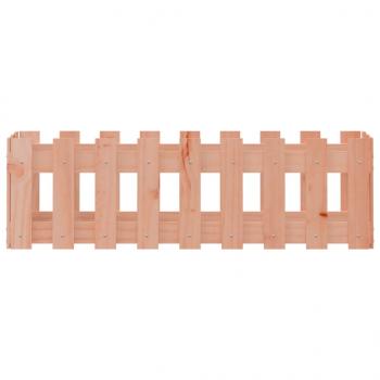 Hochbeet Lattenzaun-Design 100x30x30 cm Massivholz Douglasie