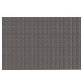 Gewichtsdecke Grau 122x183 cm 9 kg Stoff