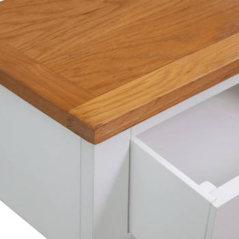 Konsolentisch 83x30x73 cm Massivholz Eiche