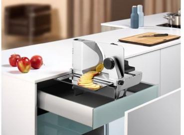 Ritter AES72SR Allesschneider, zum Einbau in Schubkästen ab 45 cm, für RECHTSHÄNDER, 65W