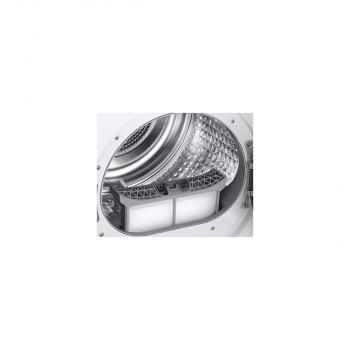 Samsung DV80T7220BT/S2 8kg A+++ Wärmepumpentrockner, 60cm breit, Knitterschutz, SuperSpeed Trocknen, Hygiene+, LED-Trommelinnenbeleuchtung, AirWash, weiß