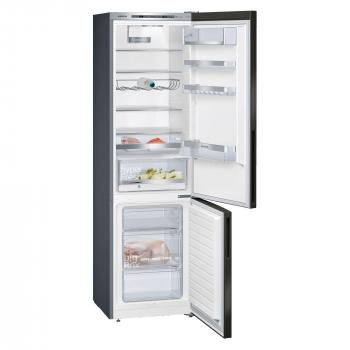Siemens KG39E8XBA iQ500 Stand Kühl-Gefrierkombination, 60cm breit, 201cm hoch, 343 L, lowFrost, hyperFresh, blackSteel