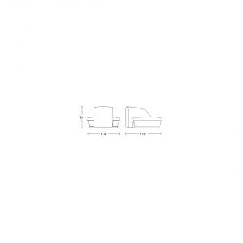 Steinel sensIQ S Infrarot-Bewegungsmelder, KNX, Aufputz, anthrazit (059583)