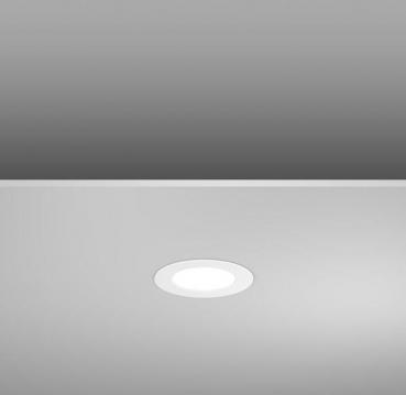 ARDEBO.de RZB Toledo Flat Round A+ Einbau-Downlight, LED, 5W, IP 40, weiß (901451.002)