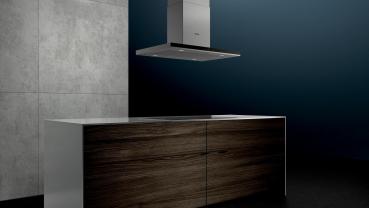 Siemens LF98BIP50 iQ500 A+ Inselhaube, 90 cm breit, touchControl, extrem leise, softLight, Edelstahl