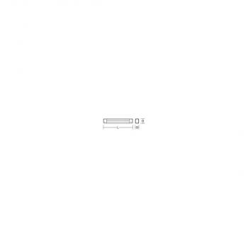 RZB Linienleuchte Baleva, 10W, 1050lm, 3000/4000K, weiß (451201.002.2)