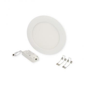 RZB Toledo Flat Round A+ Einbau-Downlight, LED, IP 40, weiß (901452.002)