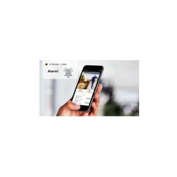 Steinel L 620 CAM SC Sensor-LED-Außenleuchte, mit Kamera, App-Steuerung, 3000K, anthrazit (065829)