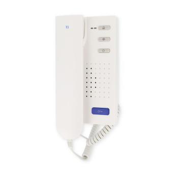 ARDEBO.de TCS ISH3030-0140 Audio-Innenstation mit Freisprecher, 1 Klingeltaste, Türöffnerautomatik, weiß