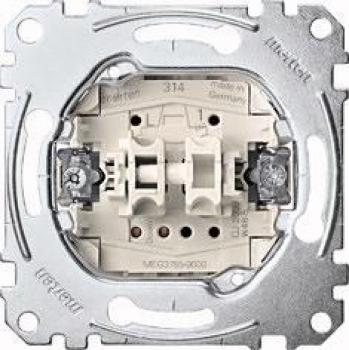 ARDEBO.de Merten Rollladentaster-Einsatz, 1-polig, 10 A, AC 250 V, Steckklemmen (MEG3755-0000)