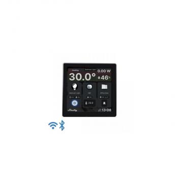 ARDEBO.de Shelly Wall Display Bedienfeld, WLAN, mit Sensoren, Unterputz, schwarz (Shelly_Wall_Display_s)