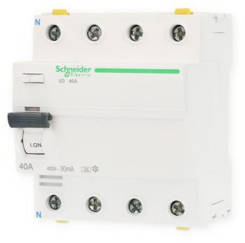 ARDEBO.de Schneider Electric A9Z21440 Fi-Schutzschalter iID, 4-Polig, 40A, 30mA, Typ A