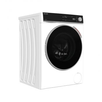Sharp ES-NFB814CWA-DE 8 kg Waschmaschine, 1400U/Min, 60cm breit, DoubleJet, AquaStop, Dampf, weiß