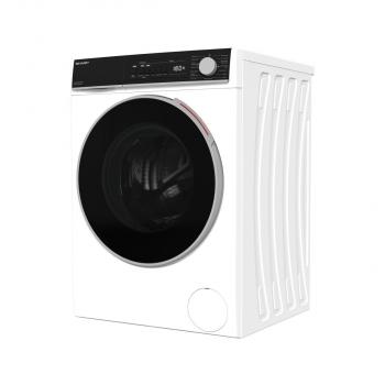 Sharp ES-NFB814CWA-DE 8 kg Waschmaschine, 1400U/Min, 60cm breit, DoubleJet, AquaStop, Dampf, weiß