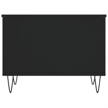 Couchtisch Schwarz 60x44,5x45 cm Holzwerkstoff
