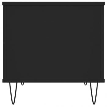 Couchtisch Schwarz 60x44,5x45 cm Holzwerkstoff