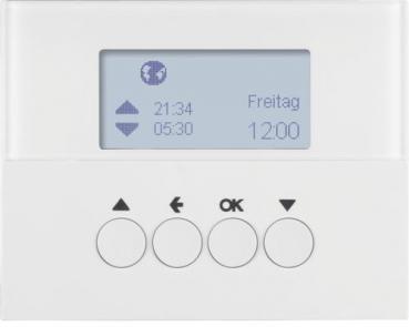 ARDEBO.de Berker 85741179 Jalousie-Schaltuhr, K.1, polarweiß glänzend