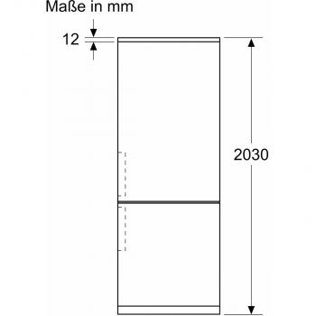 Bosch KGN392LBF Serie 4 Stand Kühl-Gefrierkombination, 60cm breit, 321l, VitaFresh XXL, Edelstahl-Optik