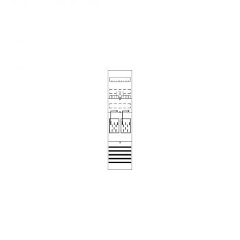 ARDEBO.de STRIEBEL & JOHN BF17L2 Zählerfeld 7RE 2Z mit BKE-I