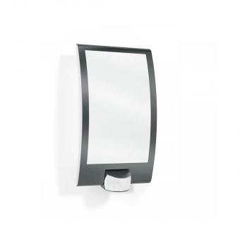 ARDEBO.de Steinel L 22 S Sensor-Außenleuchte, Edelstahl, 60W, E27, IP44, anthrazit (035709)