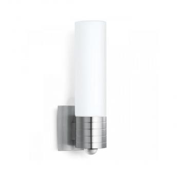 ARDEBO.de Steinel L 260 S Sensor-LED-Außenleuchte, IP44, edelstahl (007874)