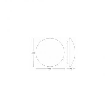 Steinel RS PRO P3 LED-Innenleuchte, ohne Sensor, 4000K, weiß (056124)