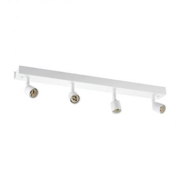 SLV PURI CW, Indoor Wand- und Deckenaufbauleuchte, quad, QPAR51, 4x50W, weiß (1002030)