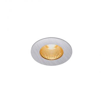 SLV PATTA-I LED Deckeneinbauleuchte, rund, IP65, 1800-3000K, silber (1002100)