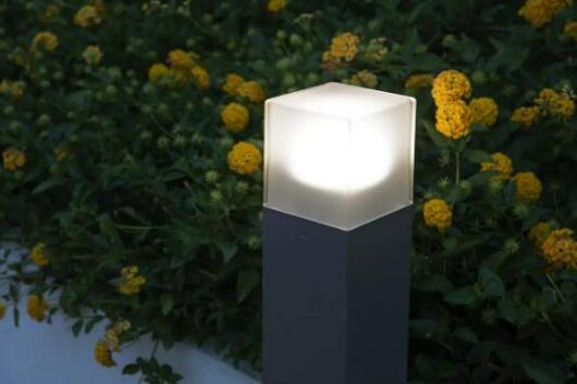 SLV GRAFIT 60 Outdoor Standleuchte, TC-DSE, IP44, anthrazit, max. 11W (231225)