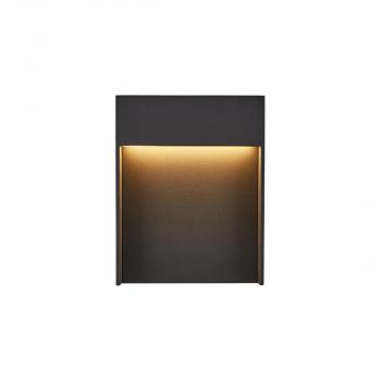 SLV FLATT Outdoor, LED Wandaufbauleuchte, 3000K, IP65, anthrazit (1002952)