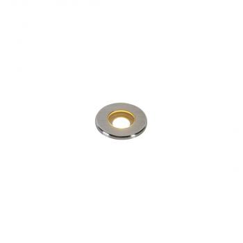 SLV DASAR MINI 37 Outdoor Bodeneinbauleuchte, LED, 3000K, IP67, rund, edelstahl gebürstet, 12-24V, 2W (233540)