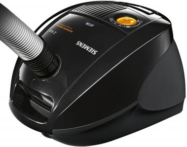 Siemens VSZ3XTRM11 Bodenstaubsauger, 850W, XXL-Polsterdüse, XL Staubbeutelvolumen, schwarz