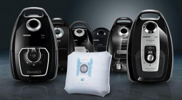 Siemens VZ16GALL Type PowerProtect Staubsaugerbeutel, Maxi Pack, 16 Stck.