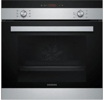 ARDEBO.de Siemens HB113FBS1 iQ100 EEK: A Einbaubackofen, 60 cm breit, 66 L, 3D-Heißluft Plus, Schnellaufheizung, Edelstahl