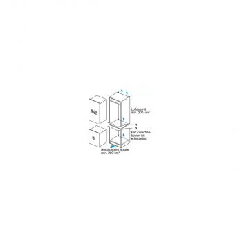 Siemens GI11VADC0 iQ500 Einbau Gefrierschrank, Nischenhöhe: 72cm, 70l, Flachscharnier, lowFrost, freshSense