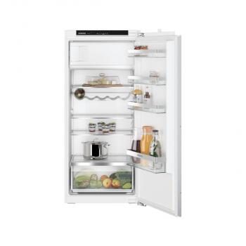 ARDEBO.de Siemens KI42LVFE0 IQ300 Einbau Kühlschrank mit Gefrierfach, 54 cm breit, 187 L, Festtürtechnik, LED Beleuchtung, Super Kühlen, freshBox, weiß