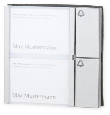Siedle Vario TM 612-2 SM Tasten-Modul, silber-metallic (200035520-00)