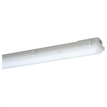 ARDEBO.de Schuch 163020016 LED-Feuchtraum-Wannenleuchte, 17W, 2470lm, 145lm/W, SKI, IP65, grau