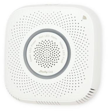 Shelly Gas CNG Gassensor, Erdgasmelder, WLAN, für die Steckdose, weiß (Shelly_Gas_CNG)