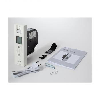 Schellenberg RolloDrive 65 Plus Rollladengurtantrieb, bis 6 m², elektrischer Gurtwickler Unterputz, weiß (22766)