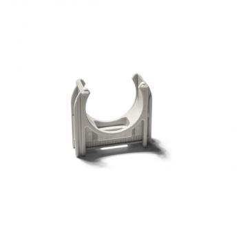 ARDEBO.de SCHNABL EC 25 halogenfr. hellgrau Rohrschellen