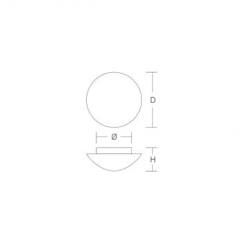 RZB Decken- und Wandleuchte Flat Basic, 114W, 1300lm, weiß (211011.002)