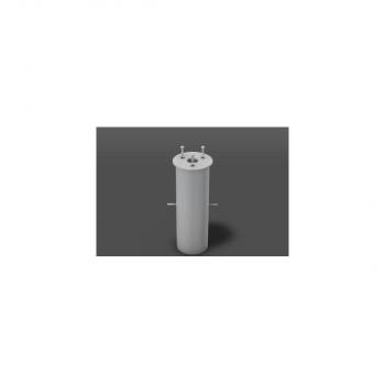 ARDEBO.de RZB Eingrabstück für verschiedene Pollerleuchten, Aluminium, D:153mm, H:400mm (982155.000)