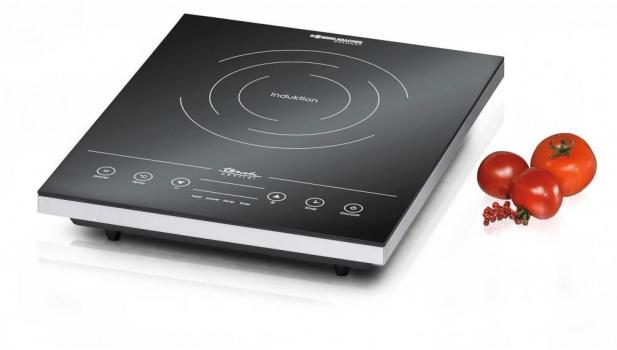 Rommelsbacher CT 2010/IN Einzelkochplatte, Induktion, 2000 W, Glaskeramik, schwarz